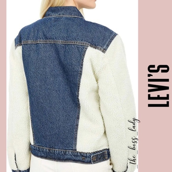 Levi's Jackets & Coats Nwt Levis Jacket Denim Sherpa Poshmark